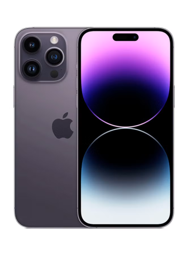 14 برو ماكس ,لون ليلكي , نظيف , مستبدل شاشه , 128G...