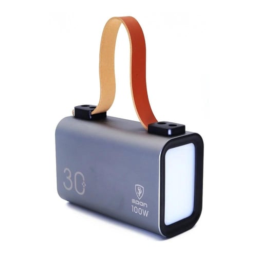 شاحن متنقل بقوة 30000 مللي امبير بقوة 100 واط