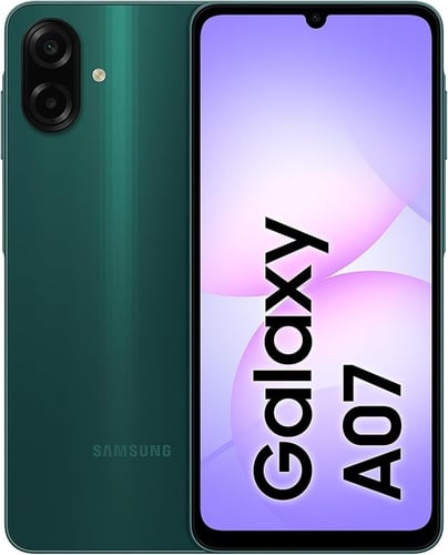 Samsung A07, storage capacity 128GB
