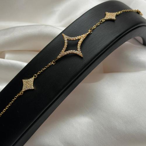 Soft zircon bracelet