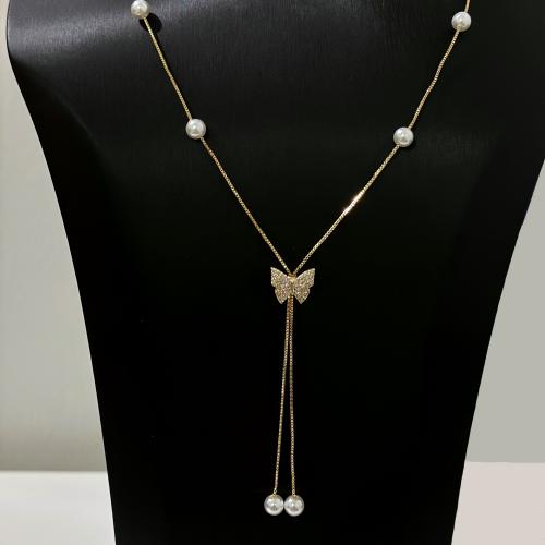 Fine zircon necklace