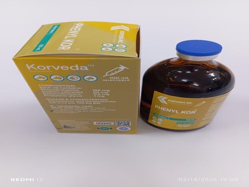 فينيل كور 100ملل حقنPhenyl kor