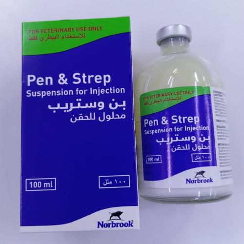 بن وستريب بنسلين حقن 100ملل Pen strep 100ml