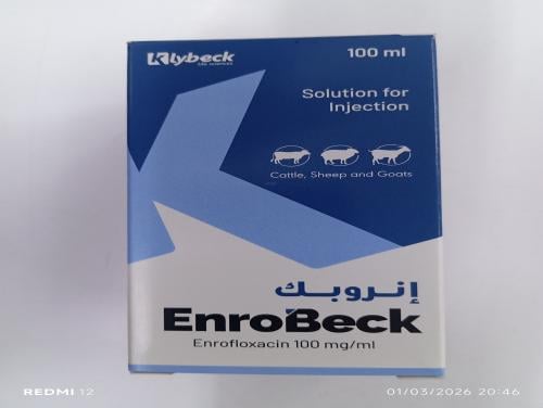 انروبك 100ملل حقن enrobeck