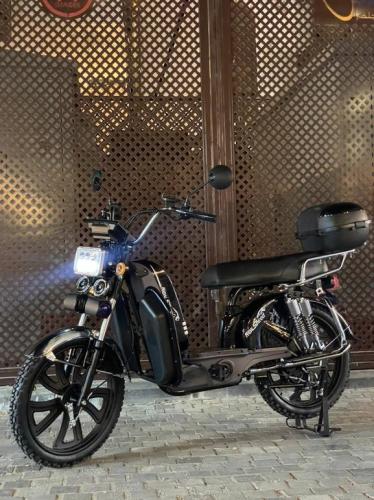 دراجة كهربائية شبية x100 كفرات صحراوي 22