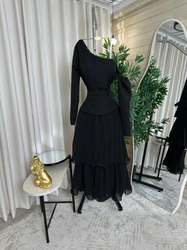 Short black dress