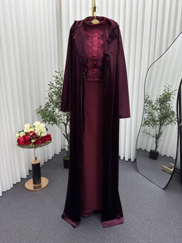 Evening dress two pieces
