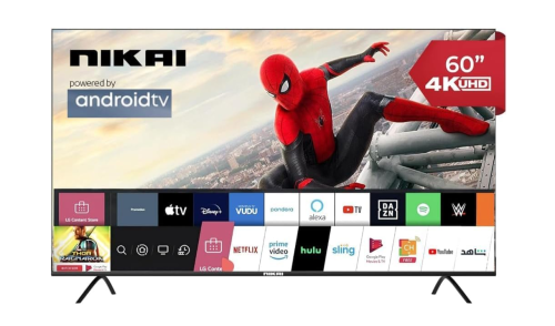 شاشة نيكاي 60 بوصة UHD4K سمارت | Dolby Digital، تح...