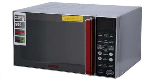 فرن ميكرويف بشواية من جيباس - (27 لتر)، GMO1876