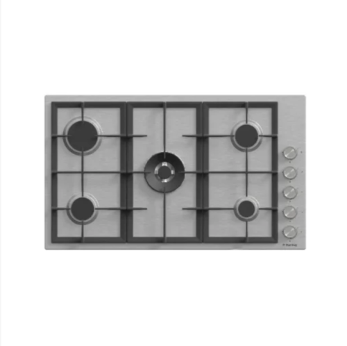 مسطح غاز بلت ان ستار واي 5 شعلة – 90 سم – ستيل SWB...