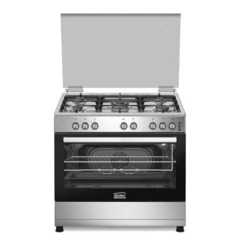 فرن سيمفر 5 عيون 60*90 تركي شبك خفيف F9502SGWHM-SM...