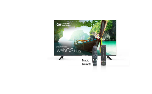 جنرال سوبريم شاشة 50 بوصه، فائقة الدقة (4K-UHD)، س...