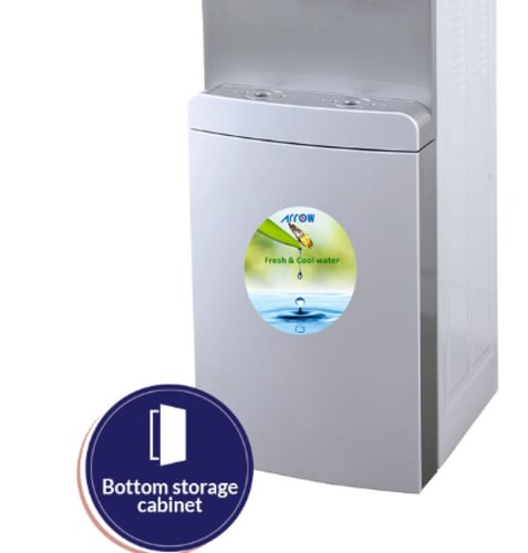 ARROW موزع مياه ساخن وبارد بثلاثة صنابير ومساحة تخ...