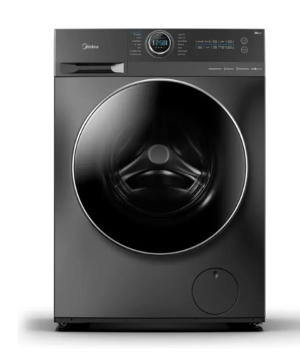 ميديا غسالة منزلية اتوماتيك تعبئة امامية 10 كجم، 1...