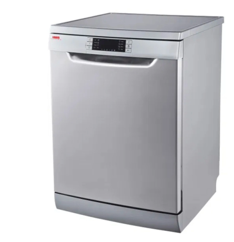 غسالة صحون هام 3 ارفف فضي 14 مكان 8 برامج HM14PSDW...