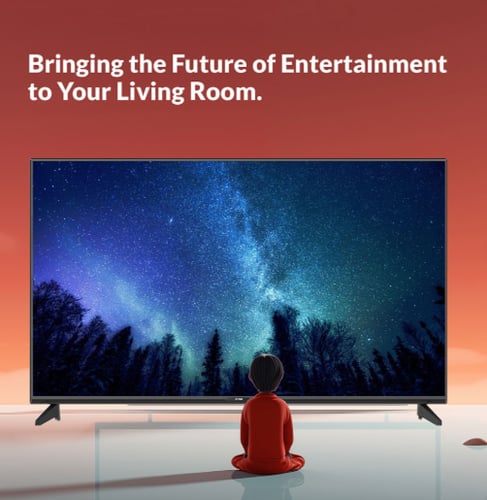 تلفزيون أورورا 55 بوصة ذكي بنظام أندرويد 14 | AR-5...