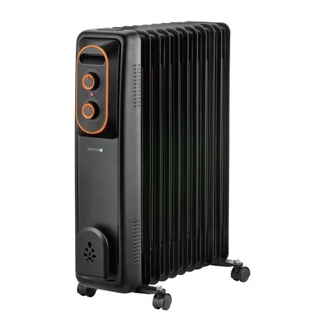 دفاية زيت دوتس بقوة 2500 واط، 50/60 هرتز، ترموستات...