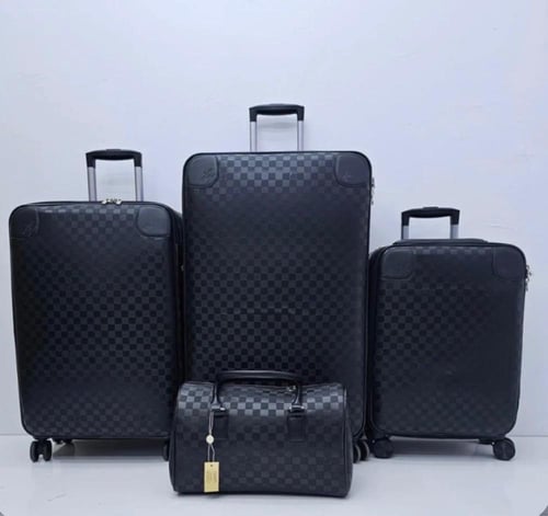 اطقم شنط جلد ٤ قطع