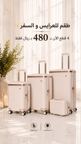 طقم للعرايس فاخر من 4 قطع