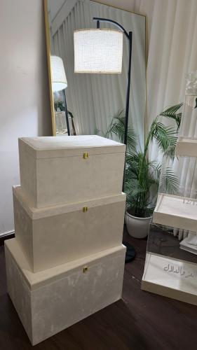 صناديق فاخره لدبش العرايس ( مخمل )