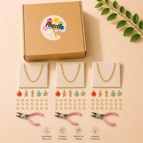 A box made a necklace for 3 people