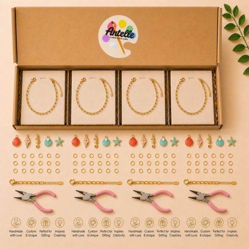 Box made bracelet for 4 people