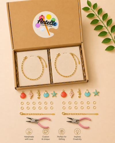 Box made bracelet for two people
