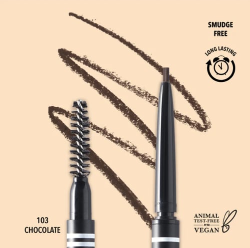 قلم الحواجب الدقيق رقم FBP103 CHOCOLATE