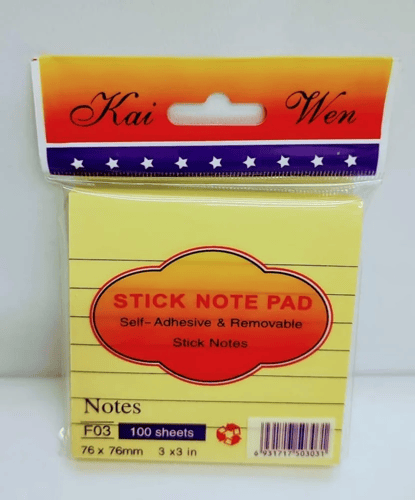 ورق ملاحظات