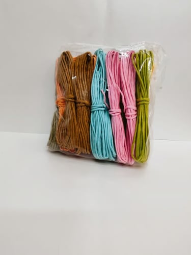 حبل رفيع بلاستيك ملون