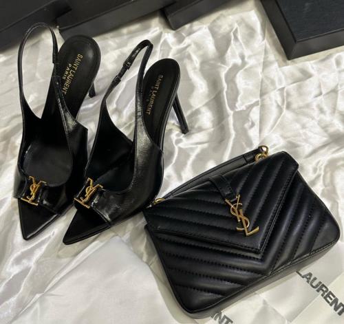 طقم شنطة وكعب سالوران سانلوران