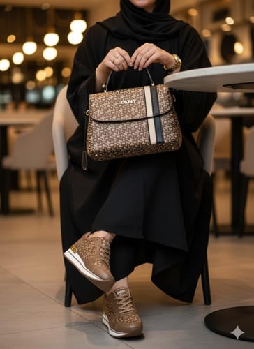 طقم شوز وشنطة دكني درجة اولى