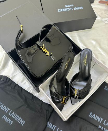 كعب + شنطة سالوران يتوفر لونين