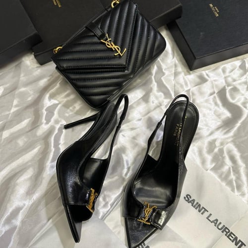 طقم شنطة وكعب سالوران سانلوران