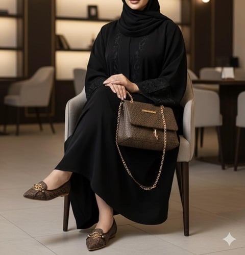 طقم شوز فلات وشنطة