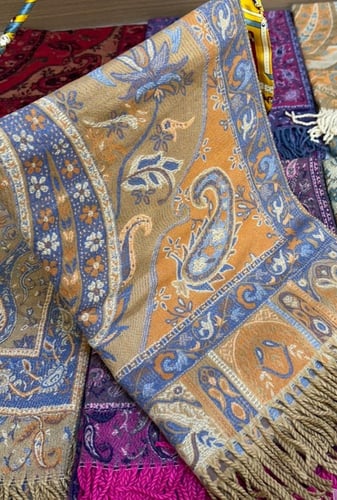 شال كشميري صوف