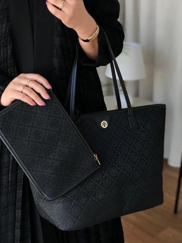 شنط توري بورش كوالتي مع محفظة درجة اولى الحجم موضح...