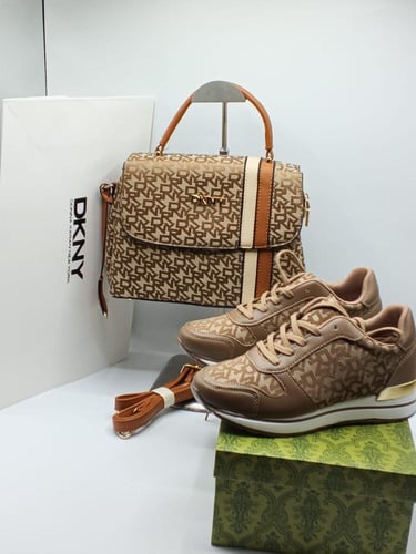 طقم شوز وشنطة دكني درجة اولى