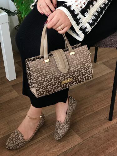 طقم دكني شنطة وشوز درجة اولى