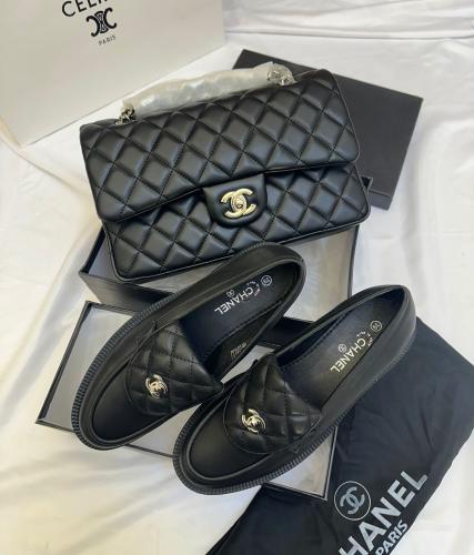 طقم شنطة وشوز شانيل كوالتي