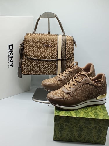 طقم شوز وشنطة دكني درجة اولى