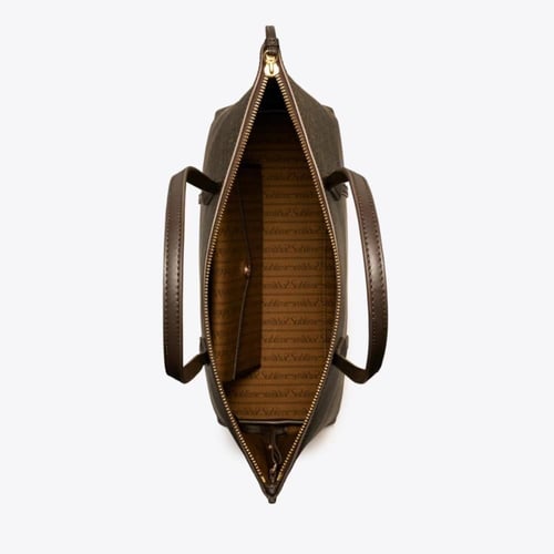 شنطة توري بورش لون بني حجم وسط ماستر