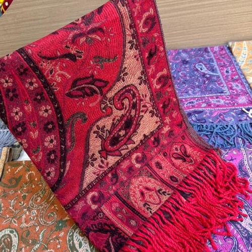 شال كشميري صوف