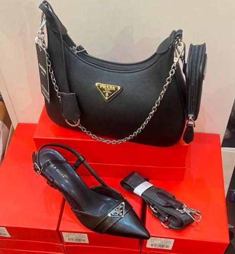 طقم برادا شنطة وكعب