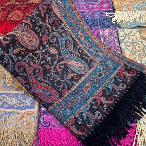 شال كشميري صوف