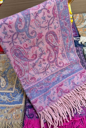 شال كشميري صوف