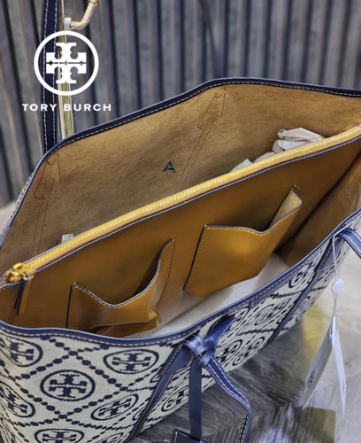 شنطة توري بورش ماستر لون كحلي الحجم الكبير