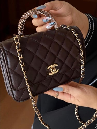 شنط شانيل كوالتي الحجم موضح بالصور