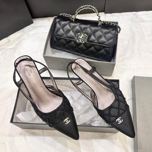 طقم شانيل شنطة و كعب