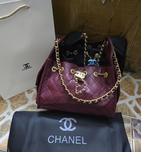 طقم شانيل كعب وشنطة